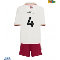 Arsenal Ben White #4 Tredjedraktsett Barn 2025-26 Kortermet (+ Korte bukser)